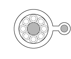 鋼索自持控制電纜